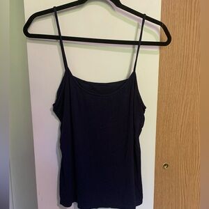 Elegant navy blue Spaghetti Strap Top